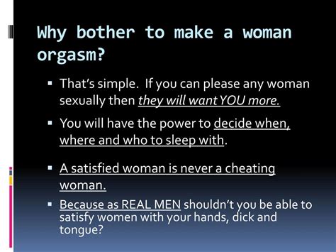 How Make A Woman Orgasm Telegraph
