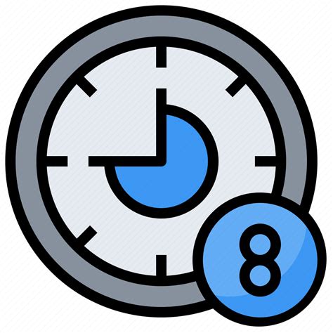Clock Hours Time Work Working Icon Download On Iconfinder