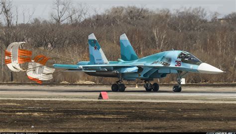 Sukhoi Su 34 Russia Air Force Aviation Photo 5650833