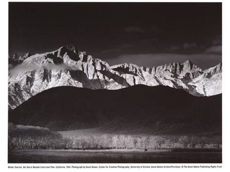 Ansel Adams Used Black And White But He And His Photos
