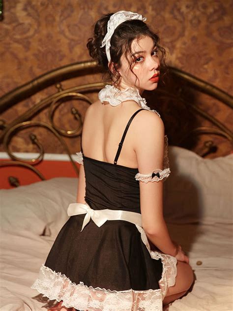 Sexy Maid Costume Women Servant Girl Costumes Outfit