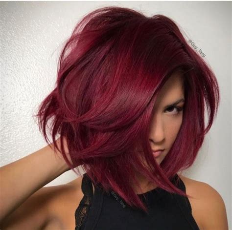 Maroon Red Velvet Burgundy Hair Color Amashusho Images