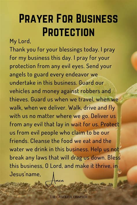 14 Good Prayers For My Business The Graceful Chapter