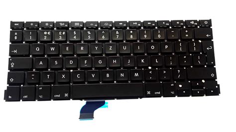 A1502 Keyboard Uk Layout For Apple Macbook Pro Retina 13 Inch Late