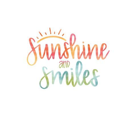 Sunshine And Smiles Svg Sunshine And Smiles Png Cricut Etsy