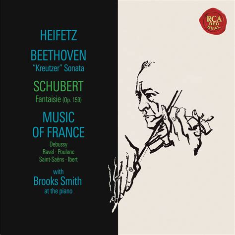 Jascha Heifetz Heifetz Plays Beethoven Schubert Music Of France