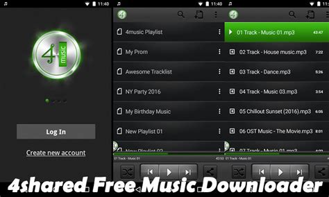 4shared Free Music Downloader For Android
