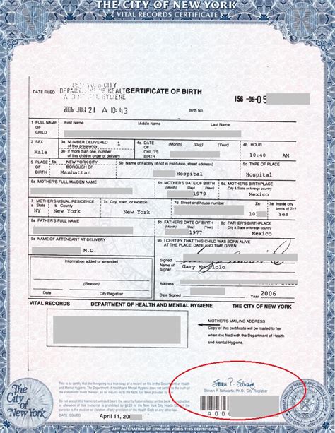 Birth Certificates U S Apostille Services