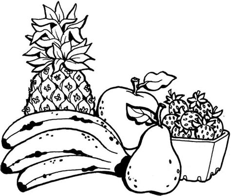 Gambar 10 Mewarnai Gambar Buah Buahan Bonikids Coloring Page Lukisan