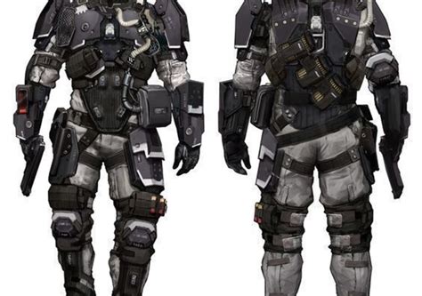 Killzone Shadow Fall Helghast Infantry E3 Remodeled 3ds Max 2014