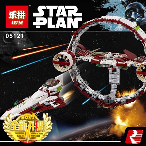 Downtheblocks Lepin 05121 Jedi Starfighter With Hyperdrive Preview