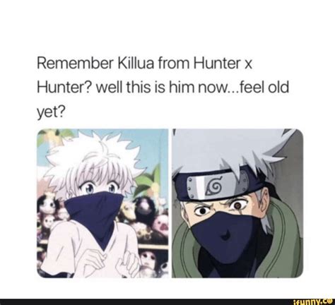 Remember Killua From Hunter X Hunter Well This Is Him Nowfeel Old