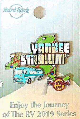 Hard Rock Cafe Yankee Stadium Pin Journey Of The Rv Series 2019 New Le