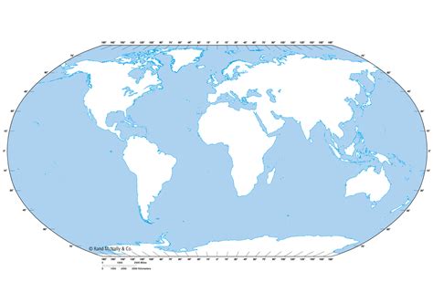 Contorno Del Mapa Mundi