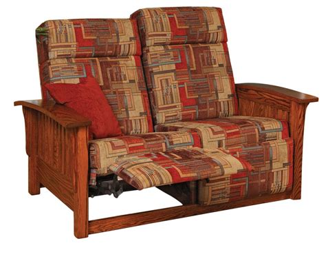 Recliner chairs, double wide recliner chairs, double leather recliner chairs. Mission Double Recliner Love Seat - Ohio Hardwood ...