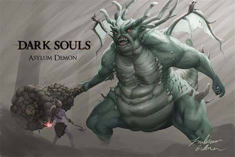 Joakim Edman Dark Souls Asylum Demon