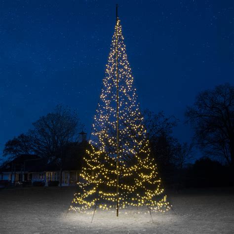 Christmas Lights On Outside Trees Photos