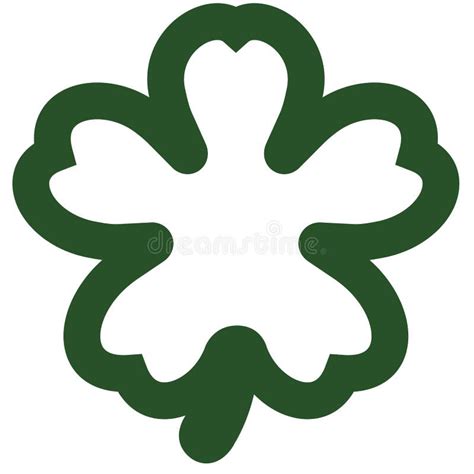 Five Leaf Clover Stock Vector Illustration Of Icon 112611541
