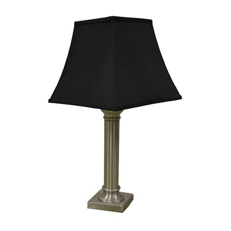 Steel Base Black Table Lamp The Lounge