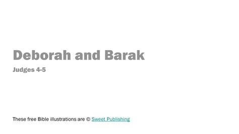 Deborah And Barak Judges Ppt Download