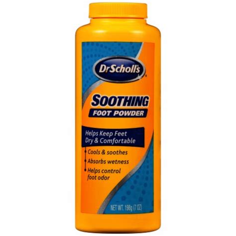 Dr Scholl S Soothing Foot Powder 7 Oz Kroger