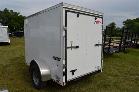 5x8 Pace American Enclosed Trailer