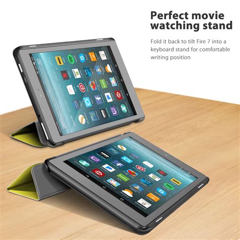 Slim Case For All New Amazon Fire 7 Tablet 7th Gen 2017 Cover Stand