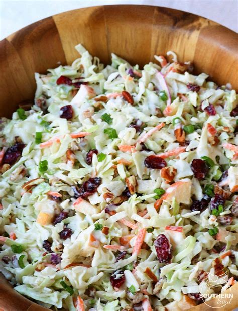 The salad has only 4 simple ingredients: Take your coleslaw to a whole new level with sweet, tangy ...
