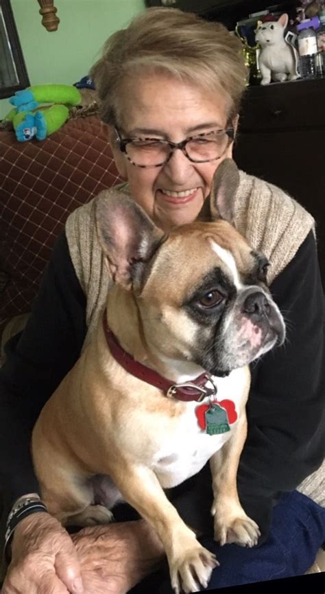 Francesca The French Bulldog And Her Grandma My Two Favorite Girls