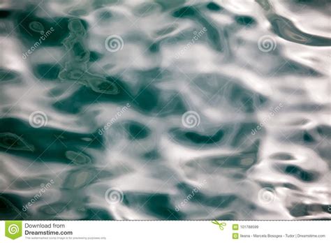 Water Texture Deep Clear Water From The Sea Stock Image Image Of