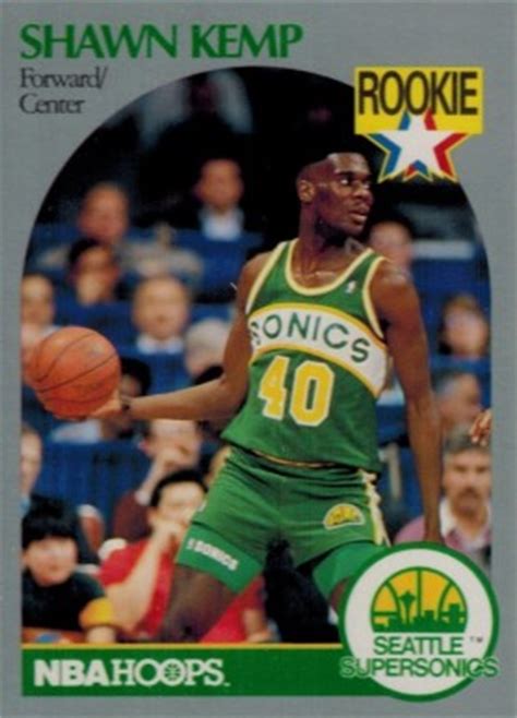 Maybe you would like to learn more about one of these? 1990 Hoops Shawn Kemp #279 Basketball Card Value Price Guide