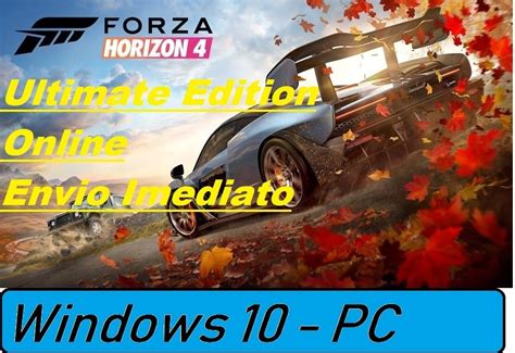 Forza Horizon 4 Na Ps4 - Forza Horizon 4 Ultimate Edition Pc Digital - R$ 12,90 em Mercado Livre