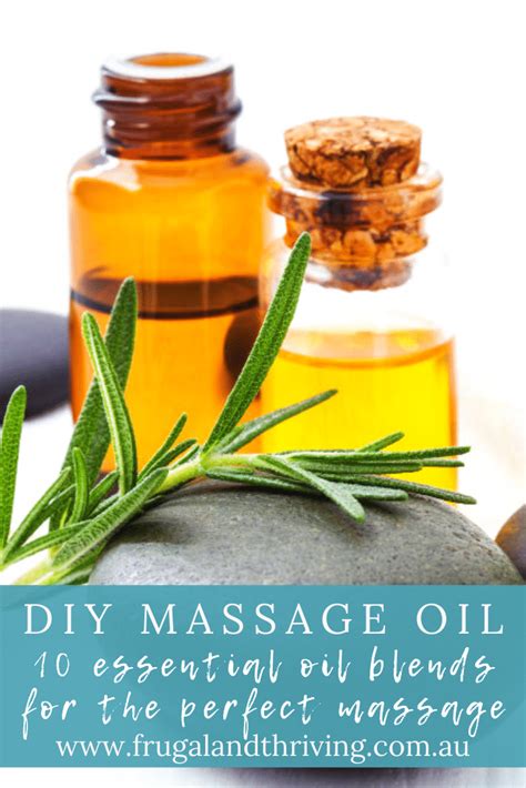 Make Your Home Massages Memorable With A Diy Massage Oil With Essential Oils Customise Your