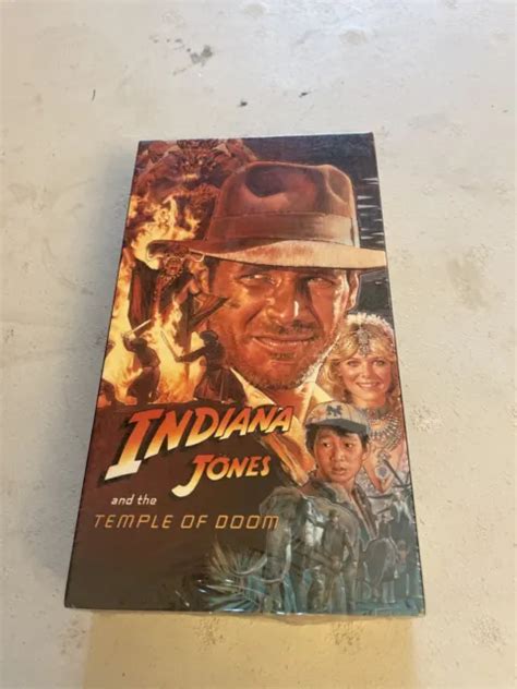 Indiana Jones And The Temple Of Doom Vhs Factory Sealed