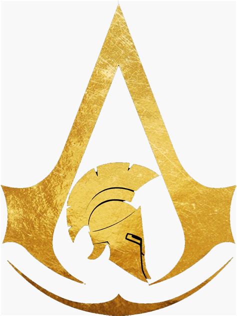 Assassins Creed Gaming Logo Sticker By Lordchanka01 Redbubble