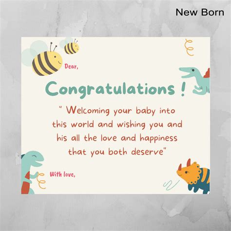 Jual Kartu Ucapan Greeting Card Hampers Kado New Born Baby Bayi Lahiran Bayi Indonesia Shopee