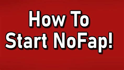 And i even lost my marriage in that period. How To Start NoFap | What You MUST Do! - YouTube