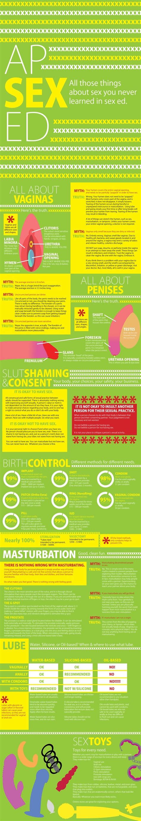 Topics You Never Learnt In Sex Education Class Infographic