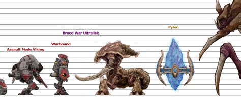 Starcraft Unit Size Comparison Chart Rstarcraft Images