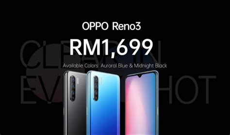 In malaysia, the oppo a92 is priced at rm1,199, which is around p14,004 in philippine pesos and $277 in u.s. Siri Oppo Reno3 Dilancarkan Di Malaysia Dengan Swafoto ...