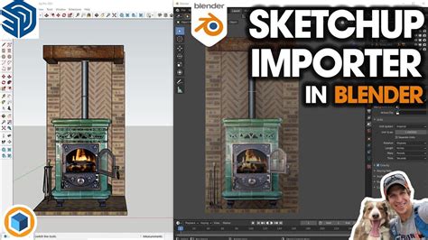 The Easiest Way To Import Sketchup Models Into Blender Sketchup