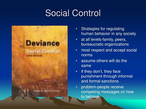 Ppt Deviance And Social Control Powerpoint Presentation