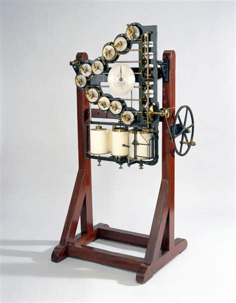 Thomsons Lord Kelvin First Tide Predicting Machine 1876 Science