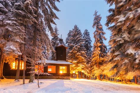 зимен пейзаж Evgeni Dinev