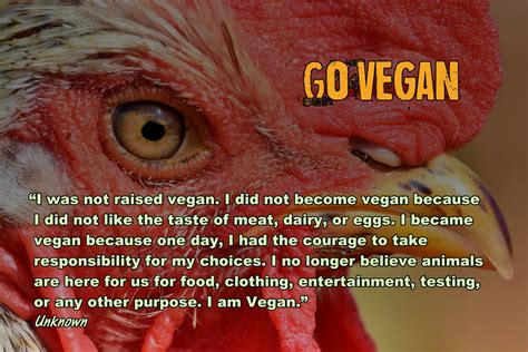 Slogans And Quotes Unknown I Was Not Raised Vegan Going Vegan