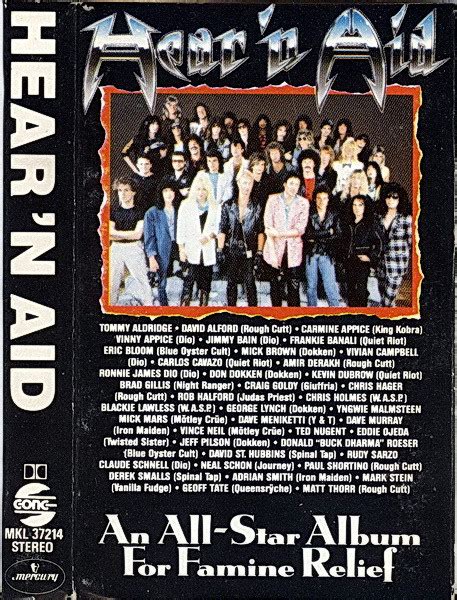 Hearn Aid Hearn Aid An All Star Album For Famine Relief 1986