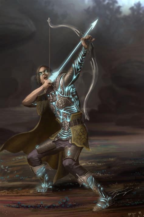 The Archer By Ravenseyetravislacey On Deviantart