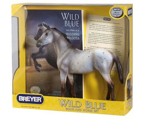 The Breyer Horse Figurine And Wild Blue Book Is Part Of The Breyer