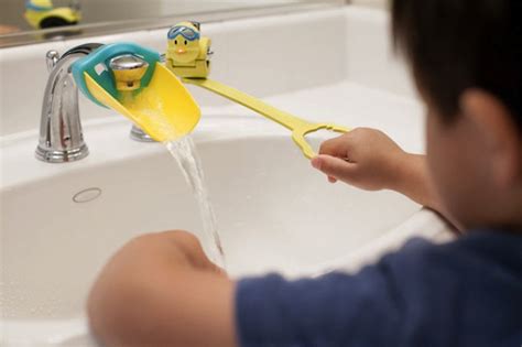 Make Your Faucet Kid Friendly With An Aqueduck