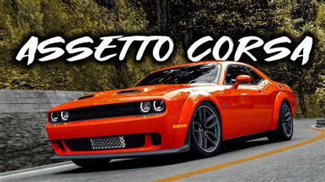 Assetto Corsa Dodge Challenger Hellcat Redeye 2019 Tsubaki Brasov
